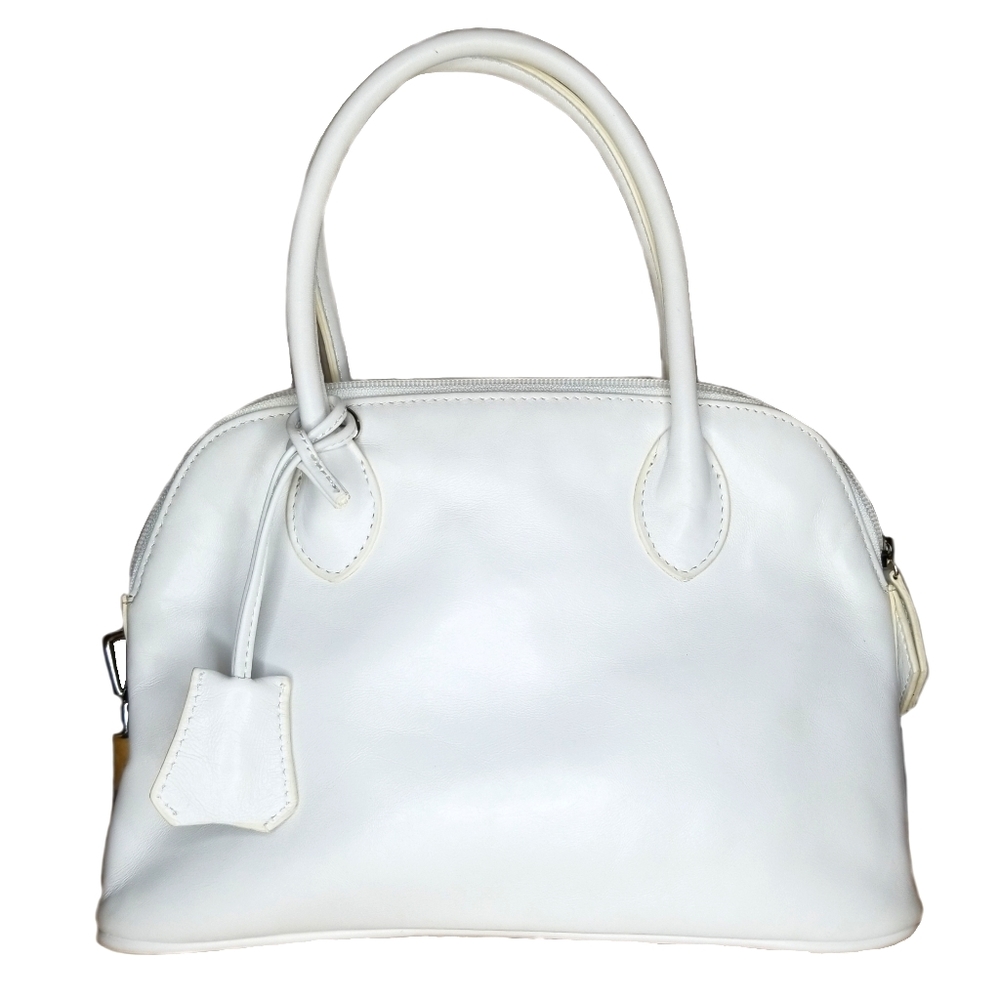 Danier Leather white handbag